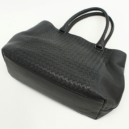 二手 Bottega Veneta 手提包 男士品牌 BOTTEGA VENETA Intrecciato 皮革黑色包 USDBO103937011