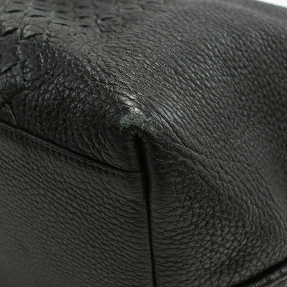 二手 Bottega Veneta 手提包 男士品牌 BOTTEGA VENETA Intrecciato 皮革黑色包 USDBO103937011