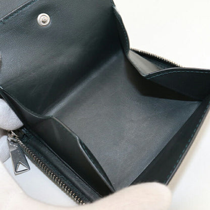 中古 ボッテガヴェネタ ラウンドファスナー折財布 メンズ ブランド BOTTEGA VENETA カセット ジップアラウンドウォレット グリーン 財布 USDBO104131011