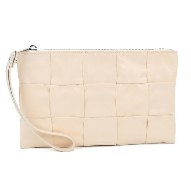 二手 Bottega Veneta 手拿包 女士品牌 BOTTEGA VENETA Maxi Intrecciato 皮革米色包 USDBO104526011