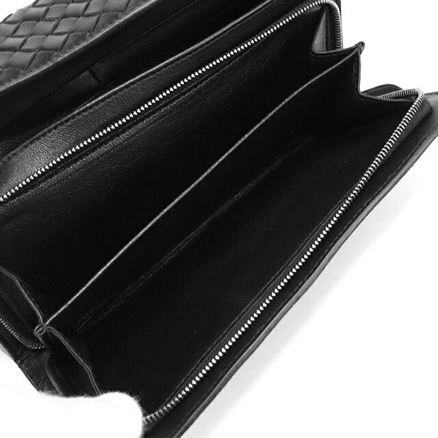 中古 ボッテガ・ヴェネタ 長財布二折 レディース ブランド BOTTEGA