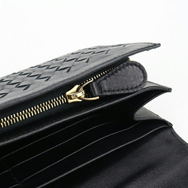 ボッテガ 中古品 正規品！ 中古 ボッテガ・ヴェネタ 長財布二折 レディース ブランド BOTTEGA