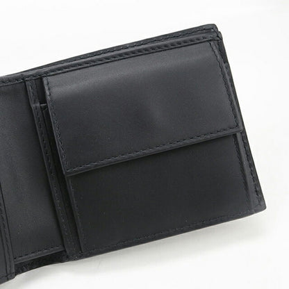 中古 ボッテガ・ヴェネタ 二つ折り財布 二折財布 メンズ ブランド BOTTEGA VENETA イントレチャート ブラック 財布 USDBO108202011