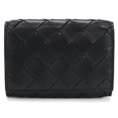 二手 Bottega Veneta 名片夹 女士品牌 BOTTEGA VENETA Intrecciato 名片夹 黑色 USDBO109910011
