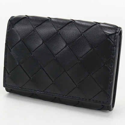 二手 Bottega Veneta 名片夹 女士品牌 BOTTEGA VENETA Intrecciato 名片夹 黑色 USDBO109910011