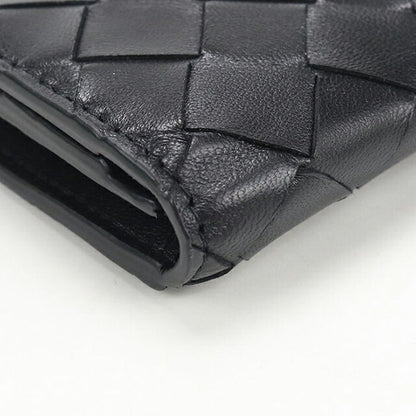 二手 Bottega Veneta 名片夹 女士品牌 BOTTEGA VENETA Intrecciato 名片夹 黑色 USDBO109910011