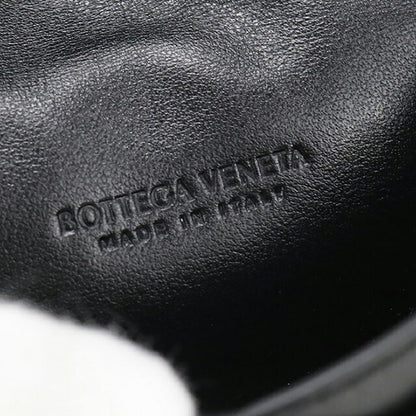 二手 Bottega Veneta 名片夹 女士品牌 BOTTEGA VENETA Intrecciato 名片夹 黑色 USDBO109910011