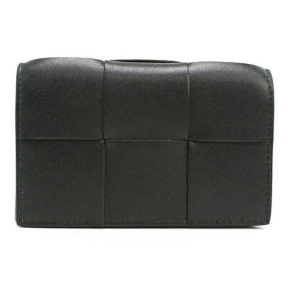 二手 Bottega Veneta 名片夹 男士品牌 BOTTEGA VENETA 卡式名片盒 755370 黑色 USDBO111520011