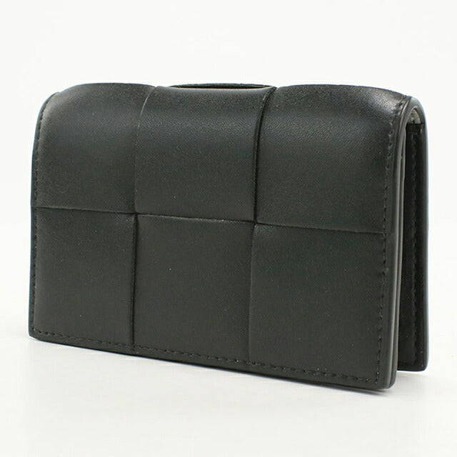 二手 Bottega Veneta 名片夹 男士品牌 BOTTEGA VENETA 卡式名片盒 755370 黑色 USDBO111520011