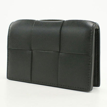 二手 Bottega Veneta 名片夹 男士品牌 BOTTEGA VENETA 卡式名片盒 755370 黑色 USDBO111520011
