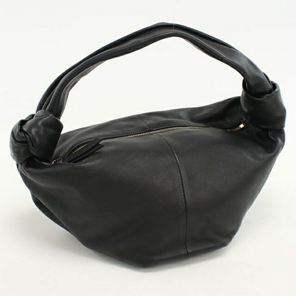 中古 ボッテガ・ヴェネタ ハンドバッグ レディース ブランド BOTTEGA VENETA ダブルノット ミニ レザー 629635 ブラック USDBO111526011