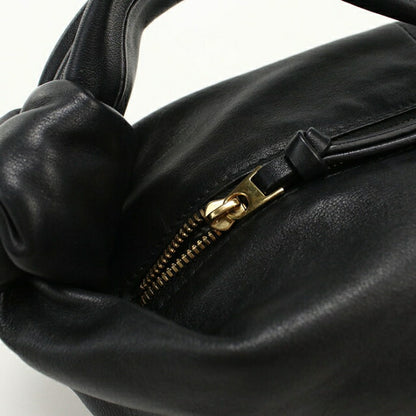 中古 ボッテガ・ヴェネタ ハンドバッグ レディース ブランド BOTTEGA VENETA ダブルノット ミニ レザー 629635 ブラック USDBO111526011