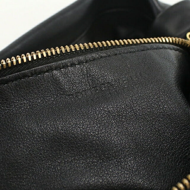 中古 ボッテガ・ヴェネタ ハンドバッグ レディース ブランド BOTTEGA VENETA ダブルノット ミニ レザー 629635 ブラック USDBO111526011