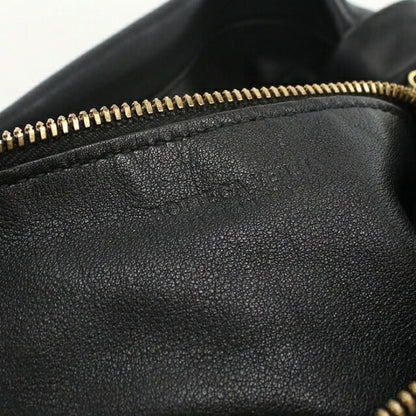 中古 ボッテガ・ヴェネタ ハンドバッグ レディース ブランド BOTTEGA VENETA ダブルノット ミニ レザー 629635 ブラック USDBO111526011