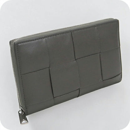 中古 ボッテガ・ヴェネタ 長財布ラウンドファスナー レディース ブランド BOTTEGA VENETA カセット ジップアラウンドウォレット 814649 USDBO112611011