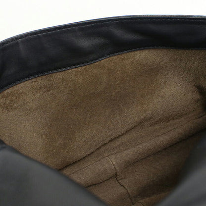 中古 ボッテガ・ヴェネタ ショルダーバッグ ユニセックス ブランド BOTTEGA VENETA イントレチャート チェーン レザー ブラック USDBO113558011
