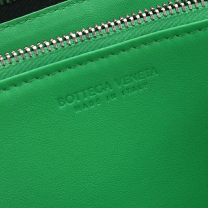 中古 ボッテガ・ヴェネタ 長財布ラウンドファスナー メンズ ブランド BOTTEGA VENETA イントレチャート 814838 ブラック USDBO113975011
