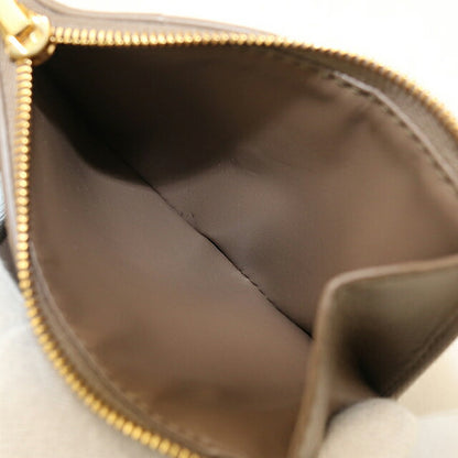 中古 ボッテガ・ヴェネタ 三つ折り財布 三折財布 レディース ブランド BOTTEGA VENETA カセット ファスナーウォレット 814686 ブラウン USDBO113993011