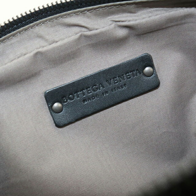中古 ボッテガ・ヴェネタ ボディバッグ メンズ ブランド BOTTEGA VENETA イントレチャート ベルトバッグ ブラック USDBO114160011