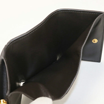 中古 ボッテガ・ヴェネタ 三つ折り財布 三折財布 レディース ブランド BOTTEGA VENETA カセット ファスナーウォレット ブラウン USDBO114456011