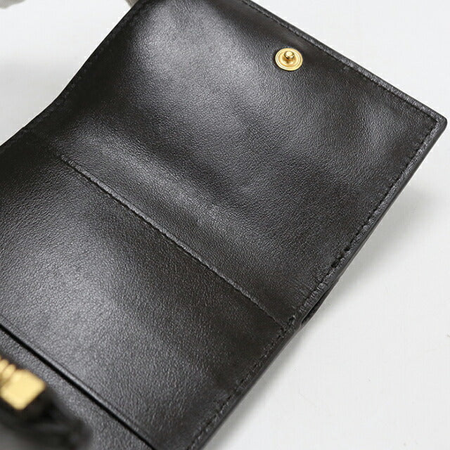 中古 ボッテガ・ヴェネタ 三つ折り財布 三折財布 レディース ブランド
