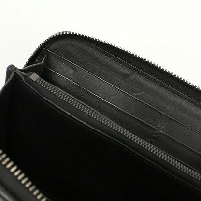 中古 ボッテガ・ヴェネタ 長財布ラウンドファスナー メンズ BOTTEGA VENETA イントレチャート ジップアラウンドウォレット レザー 275064 USDBO114799011
