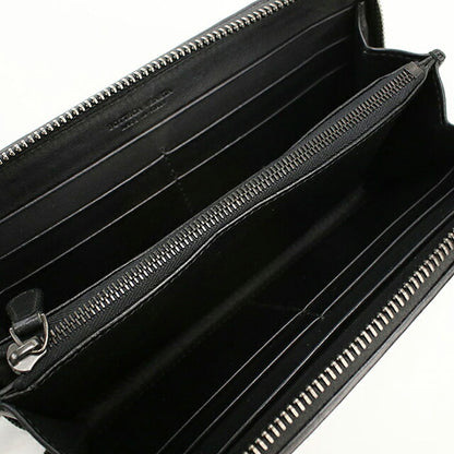 中古 ボッテガ・ヴェネタ 長財布ラウンドファスナー メンズ BOTTEGA VENETA イントレチャート ジップアラウンドウォレット レザー 275064 USDBO114799011