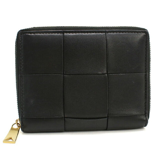 二手 Bottega Veneta 双折钱包 双折钱包 紧凑型男女通用 BOTTEGA VENETA 盒式拉链钱包 750252 USDBO114937011