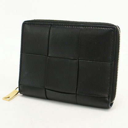 Used Bottega Veneta Bifold Wallet Bifold Wallet Compact Unisex BOTTEGA VENETA Cassette Zip Around Wallet 750252 USDBO114937011
