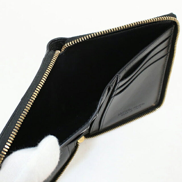 Used Bottega Veneta Bifold Wallet Bifold Wallet Compact Unisex BOTTEGA VENETA Cassette Zip Around Wallet 750252 USDBO114937011