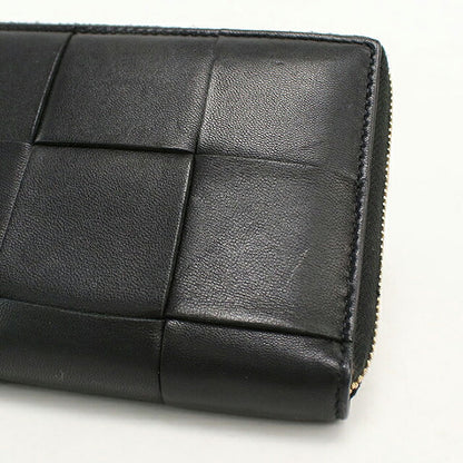 Used Bottega Veneta Bifold Wallet Bifold Wallet Compact Unisex BOTTEGA VENETA Cassette Zip Around Wallet 750252 USDBO114937011