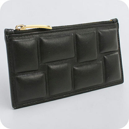 中古 ボッテガ・ヴェネタ コインケース コンパクト ユニセックス ブランド BOTTEGA VENETA ブロックパデット フラグメントケース ブラック USDBO114938011