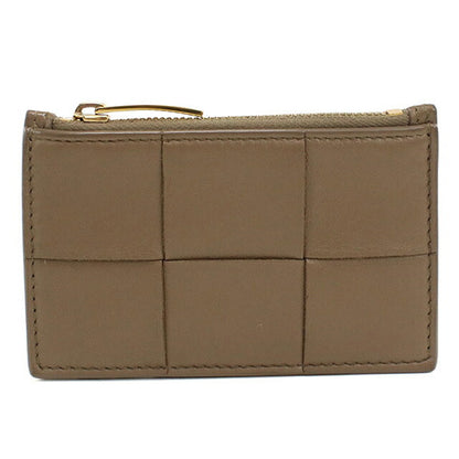 中古 ボッテガ・ヴェネタ 小銭入れ レディース ブランド BOTTEGA VENETA カセット フラグメントケース ブラウン USDBO115136011