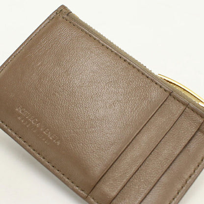 中古 ボッテガ・ヴェネタ 小銭入れ レディース ブランド BOTTEGA VENETA カセット フラグメントケース ブラウン USDBO115136011