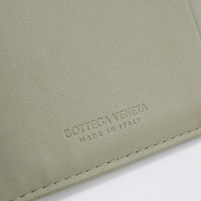 中古 ボッテガ・ヴェネタ 小銭入れ レディース ブランド BOTTEGA VENETA カセット ファスナーカードケース 765460 グリーン USDBO115614011