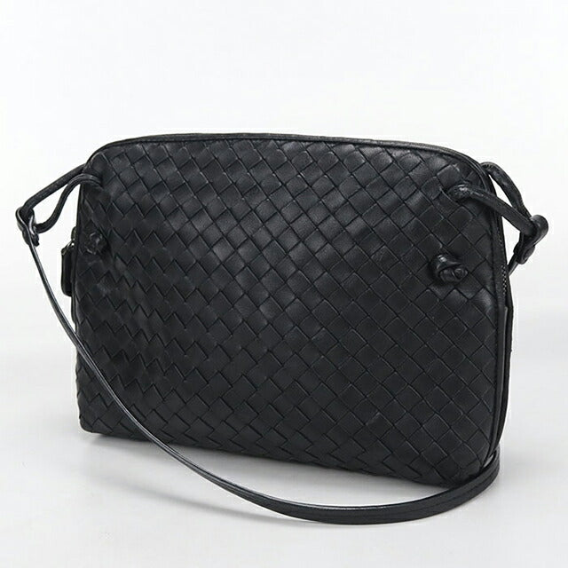 中古 ボッテガ・ヴェネタ ショルダーバッグ レディース ブランド BOTTEGA VENETA イントレチャート ブラック USDBO115738011