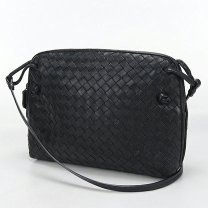 中古 ボッテガ・ヴェネタ ショルダーバッグ レディース ブランド BOTTEGA VENETA イントレチャート ブラック USDBO115738011