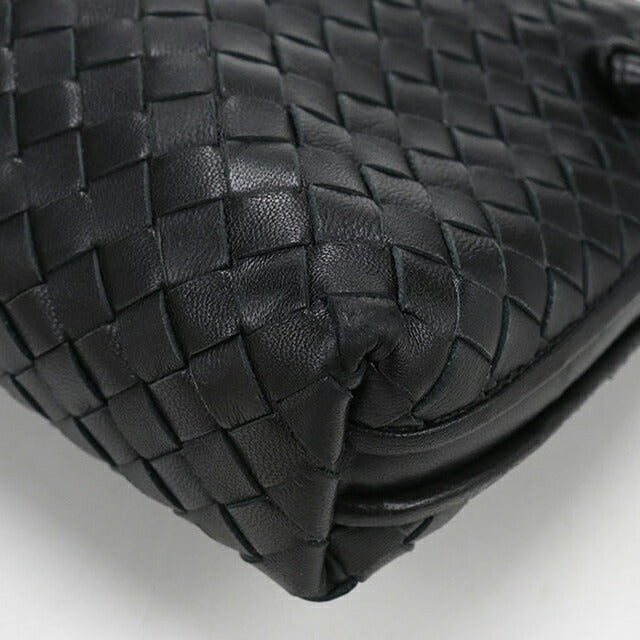 中古 ボッテガ・ヴェネタ ショルダーバッグ レディース ブランド BOTTEGA VENETA イントレチャート ブラック USDBO115738011