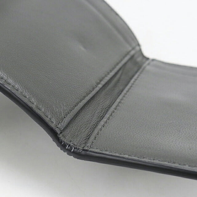 Used Bottega Veneta Trifold Wallet Trifold Wallet Compact Unisex Brand BOTTEGA VENETA Intrecciato Black USDBO115799011