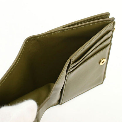 中古 ボッテガ・ヴェネタ 二つ折り財布 二折財布 コンパクト レディース BOTTEGA VENETA イントレチャート スモール 二つ折ウォレット 742330 USDBO117055011