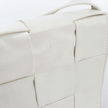 中古 ボッテガ・ヴェネタ ショルダーバッグ レディース ブランド BOTTEGA VENETA カセット  ホワイト USDBO117415011