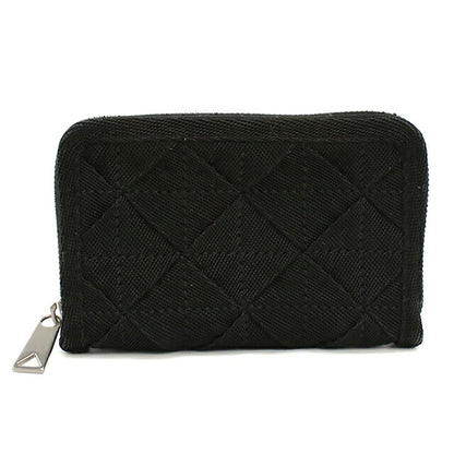 中古 ボッテガ・ヴェネタ 小銭入れ ユニセックス ブランド BOTTEGA VENETA ライトウェビング ファスナー付きコインパース ブラック USDBO117911011