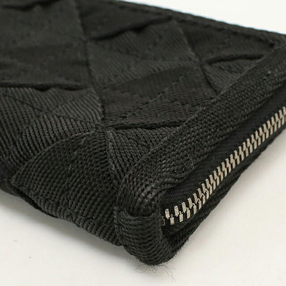 中古 ボッテガ・ヴェネタ 小銭入れ ユニセックス ブランド BOTTEGA VENETA ライトウェビング ファスナー付きコインパース ブラック USDBO117911011