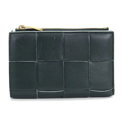 中古 ボッテガ・ヴェネタ 二つ折り財布 二折財布 コンパクト ユニセックス BOTTEGA VENETA マキシイントレチャート ミディアムディアム 750262 USDBO117921011