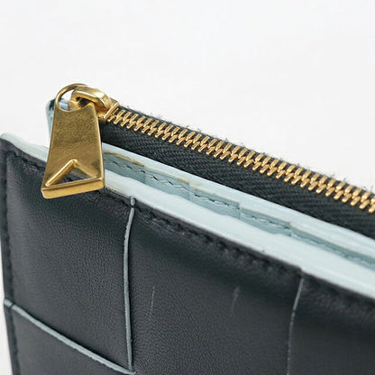 中古 ボッテガ・ヴェネタ 二つ折り財布 二折財布 コンパクト ユニセックス BOTTEGA VENETA マキシイントレチャート ミディアムディアム 750262 USDBO117921011