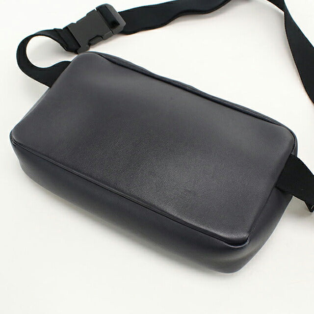 中古 ボッテガ・ヴェネタ ボディバッグ メンズ ブランド BOTTEGA VENETA イントレチャート ベルトバッグ レザー ブラック USDBO118331011