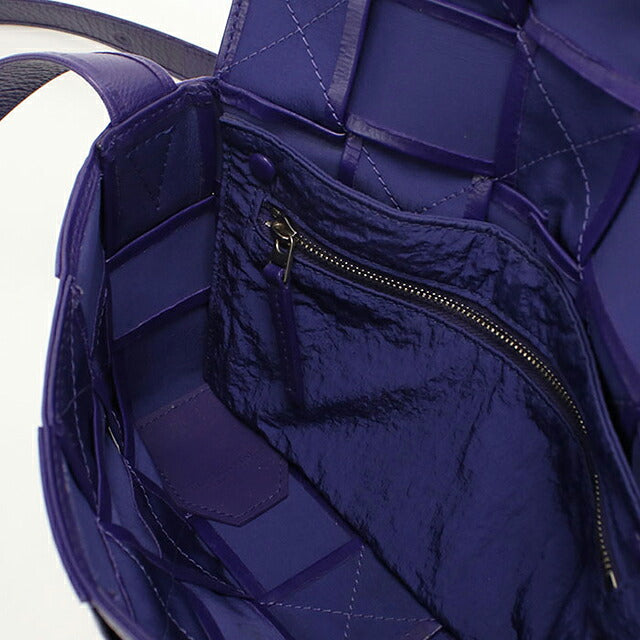 中古 ボッテガ・ヴェネタ 斜め掛け ショルダーバッグ ユニセックス ブランド BOTTEGA VENETA カセット  レザー パープル USDBO119225011