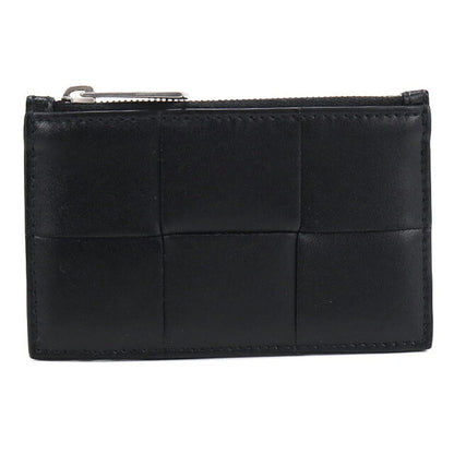中古 ボッテガ・ヴェネタ コインケース コンパクト メンズ BOTTEGA VENETA カセット フラグメントケース ファスナーカードケース レザー 679843 USDBO119519011