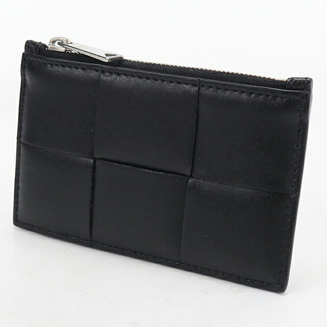 中古 ボッテガ・ヴェネタ コインケース コンパクト メンズ BOTTEGA VENETA カセット フラグメントケース ファスナーカードケース レザー 679843 USDBO119519011