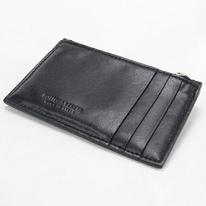 中古 ボッテガ・ヴェネタ コインケース コンパクト メンズ BOTTEGA VENETA カセット フラグメントケース ファスナーカードケース レザー 679843 USDBO119519011